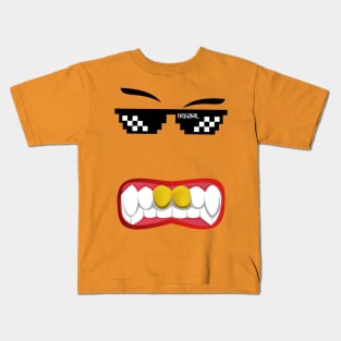 Smile felling good Kids T-Shirt